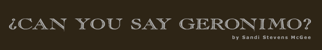 Can You Say Geronimo logo